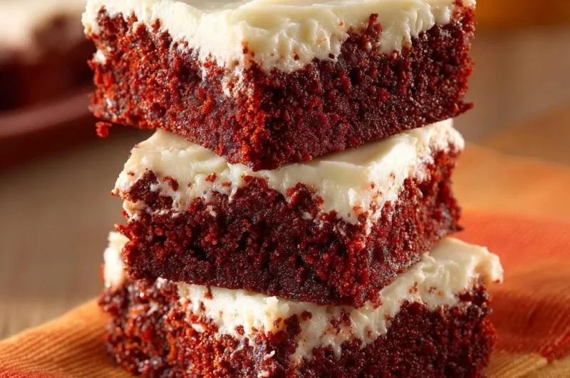 Red Velvet Cake Bars