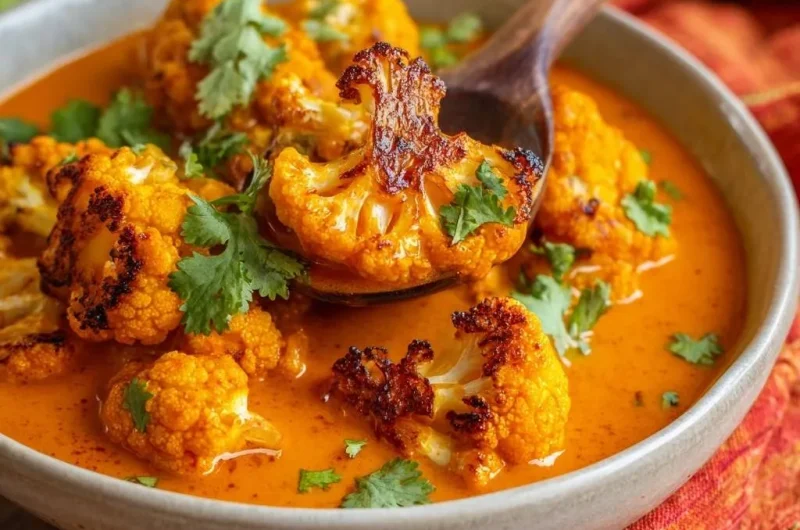 Roasted Cauliflower Curry