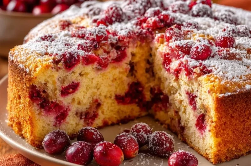 Rustic Cranberry Cake
