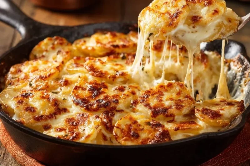Skillet Au Gratin Potatoes