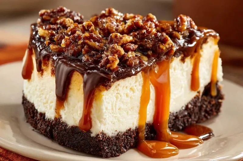 Turtle Cheesecake