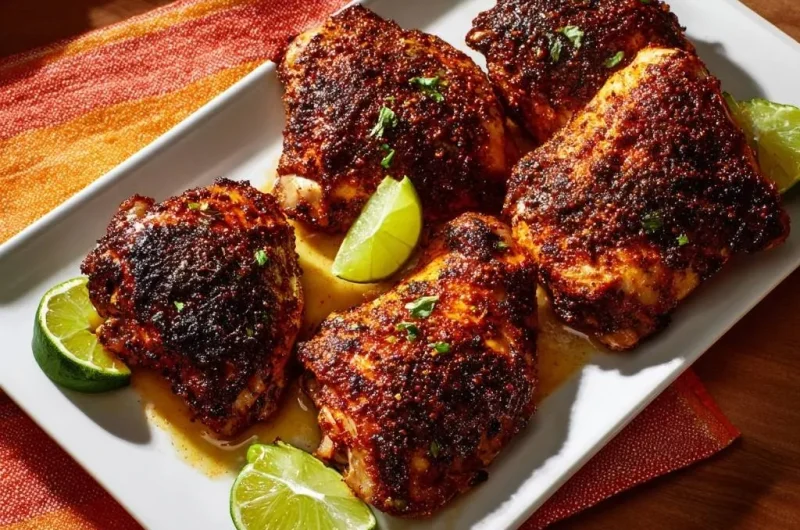 Blackened Chicken Thighs