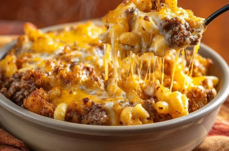 Cheesy Beef Macaroni