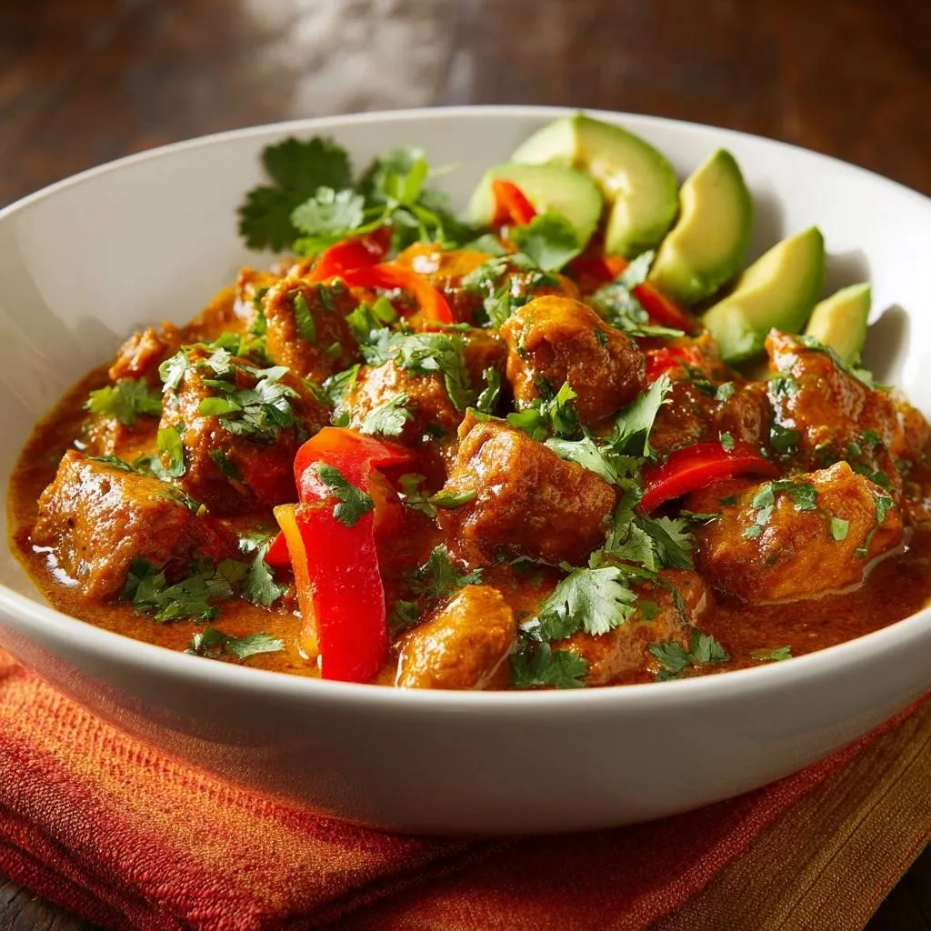 Creamy Chicken Pepper Curry: Tender Results Every Time - recipe image