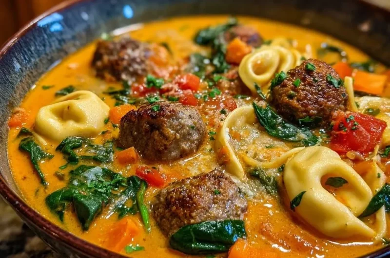 Curry Meatball Soup