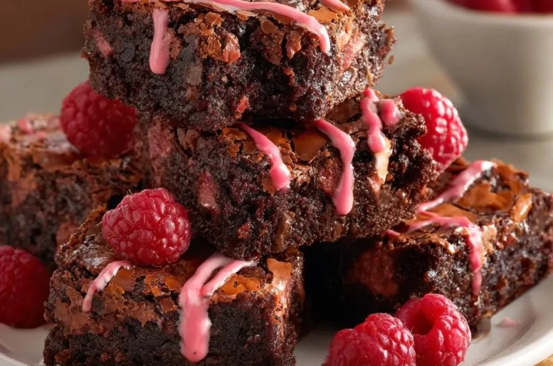 Raspberry Chocolate Brownies