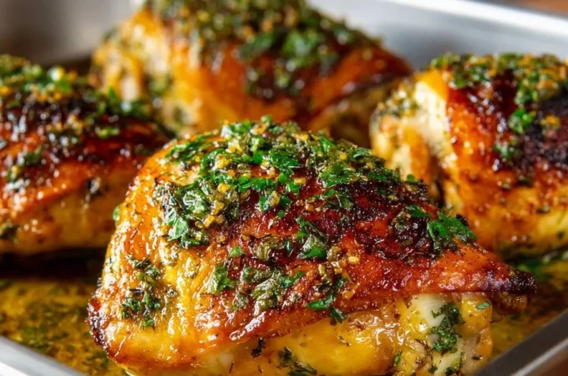 Garlic Butter Chicken Thighs