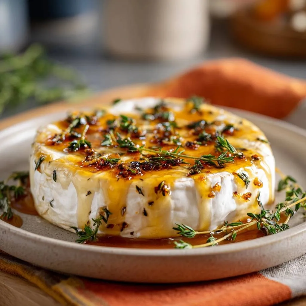 Honey Thyme Baked Brie: Leak-Proof Perfection - recipe image