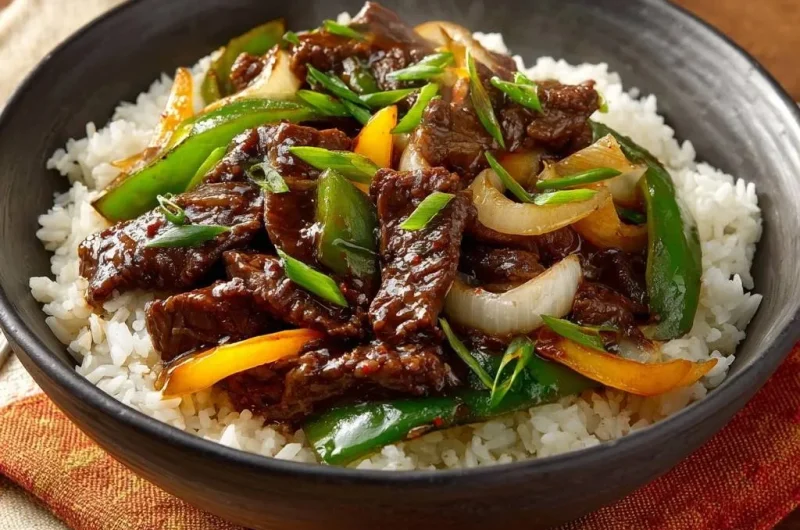 Beef and Pepper Stir-Fry
