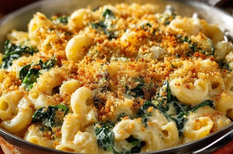Spinach Mac and Cheese