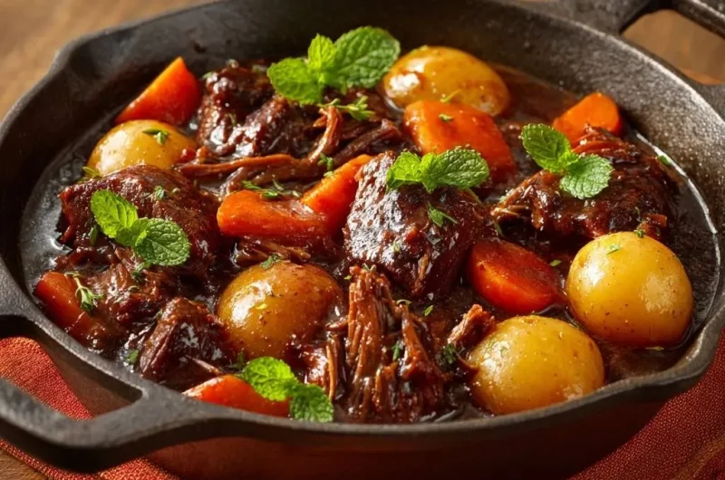 Braised Beef with Potatoes and Carrots
