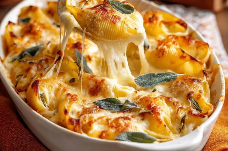 Butternut Squash Stuffed Shells