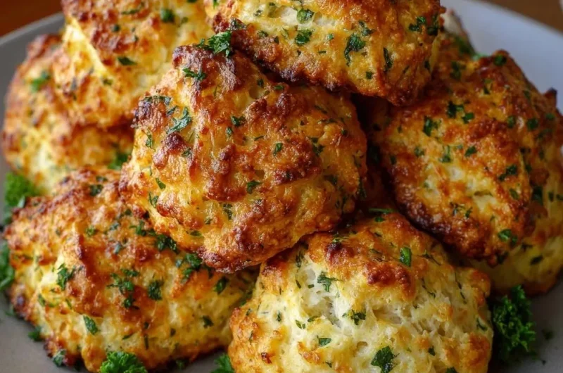 Cheddar Parsley Biscuits