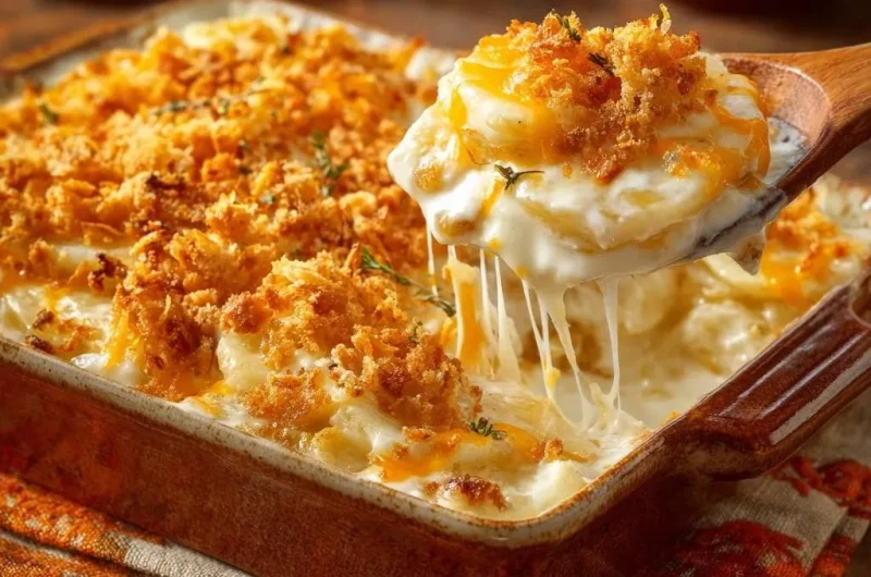 Cheesy Au Gratin Potatoes