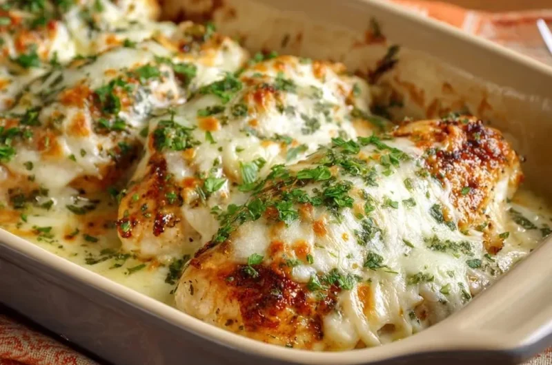 Cheesy Baked Chicken Breasts