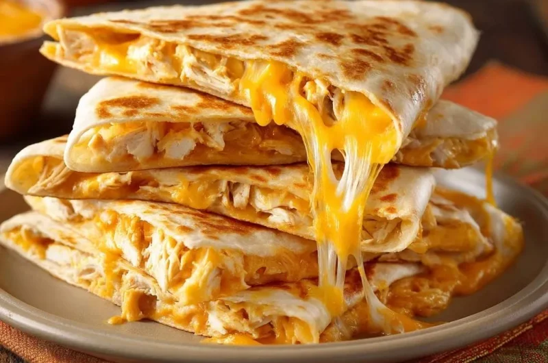 Cheesy Chicken Quesadillas