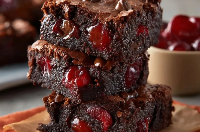 Cherry Chocolate Brownies