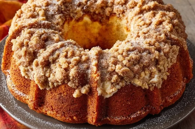 Cinnamon Streusel Bundt Cake