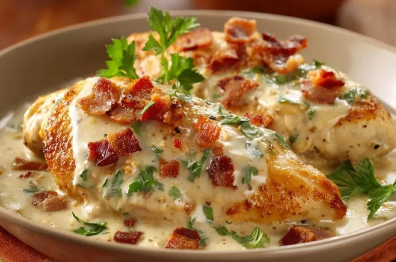 Creamy Bacon Chicken Breasts