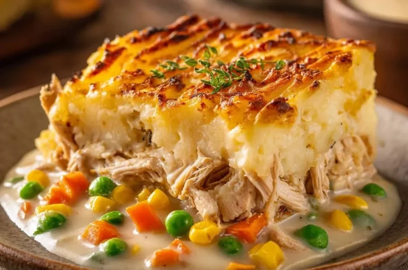 Creamy Chicken Shepherd's Pie