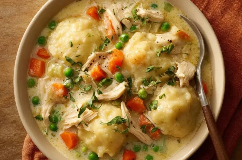 Creamy Chicken and Dumplings