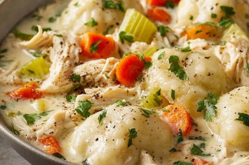 Creamy Chicken and Dumplings