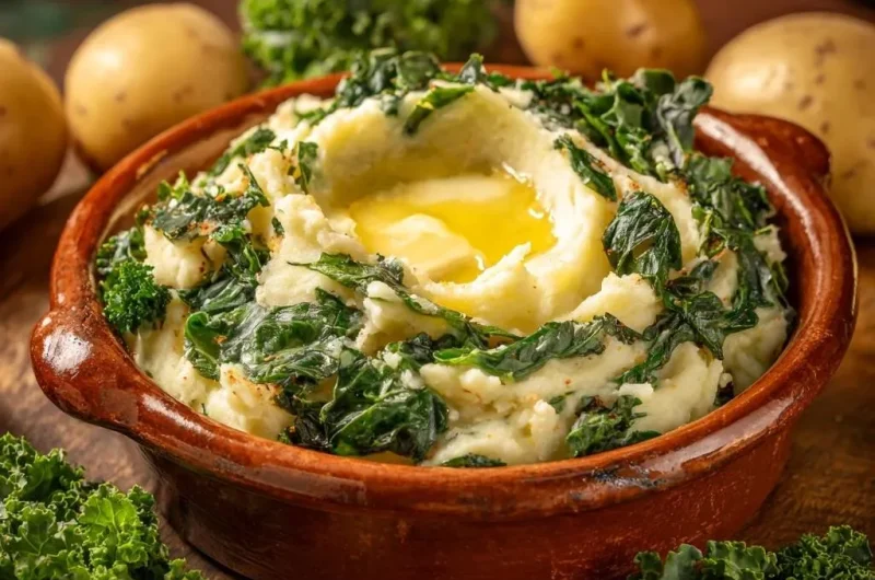 Creamy Kale Mashed Potatoes
