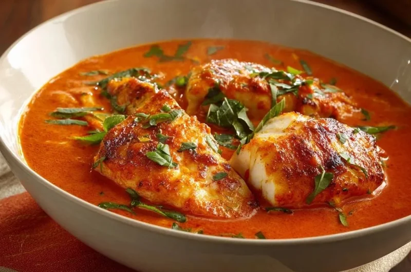 Creamy Tomato Fish Curry