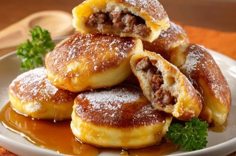 Crispy Beef Pierogi