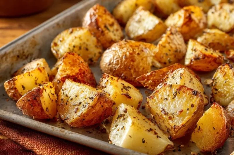 Crispy Herb Roasted Potatoes