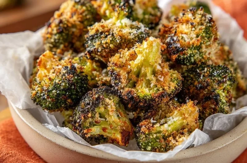 Crispy Parmesan Roasted Broccoli