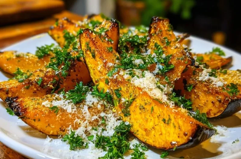 Crispy Roasted Butternut Squash Wedges