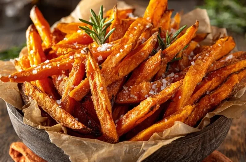 Crispy Rosemary Sweet Potato Fries