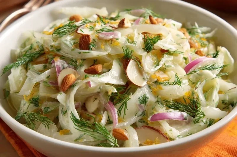Crunchy Fennel Dill Salad