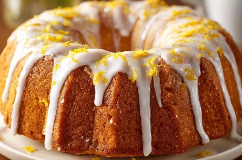 Glazed Lemon Bundt Cake