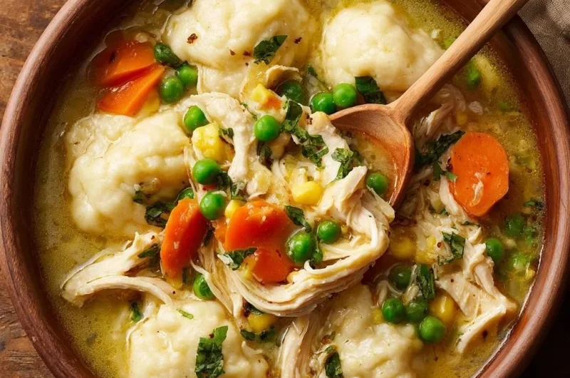 Hearty Chicken and Dumplings