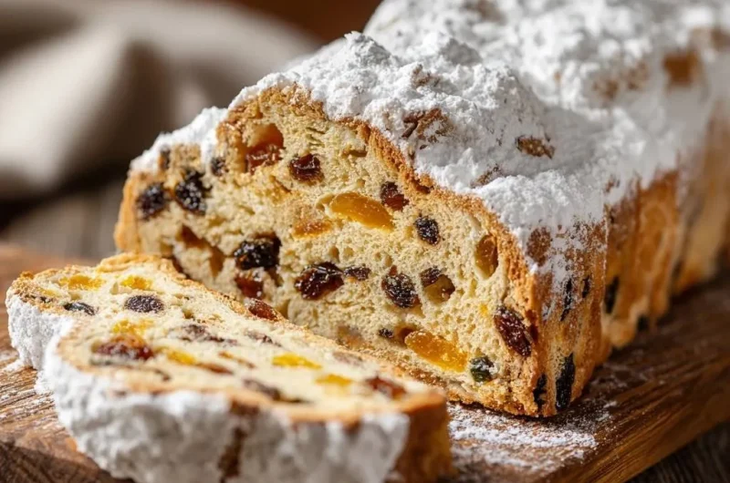 Homemade Stollen Fruit Bread
