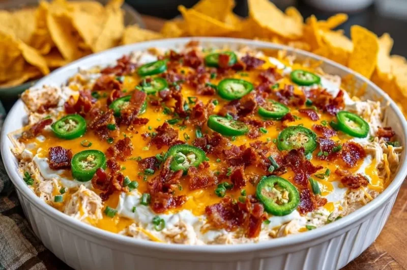 Jalapeno Bacon Chicken Dip