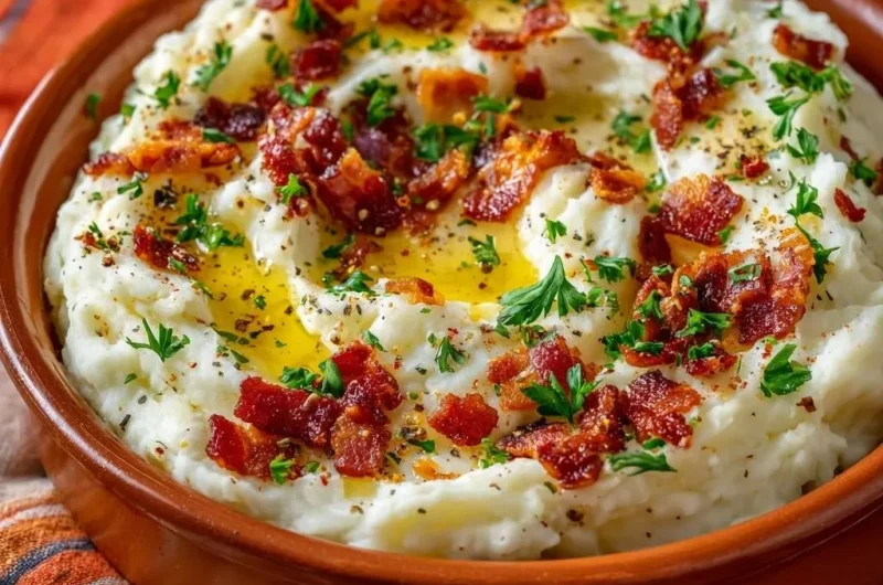 Loaded Bacon Mashed Potatoes