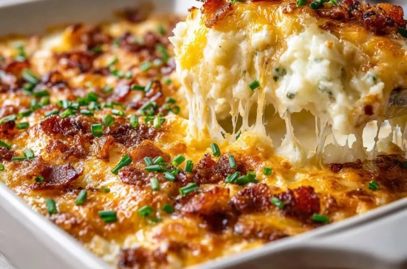Loaded Cheesy Potato Casserole