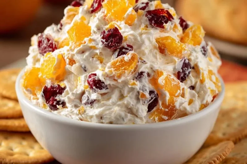 Mandarin Cranberry Fluff Dip