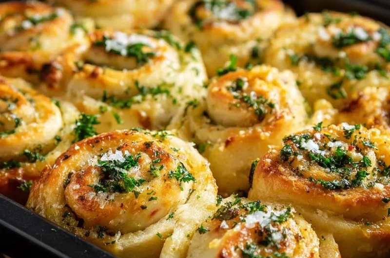 Pull-Apart Garlic Butter Rolls