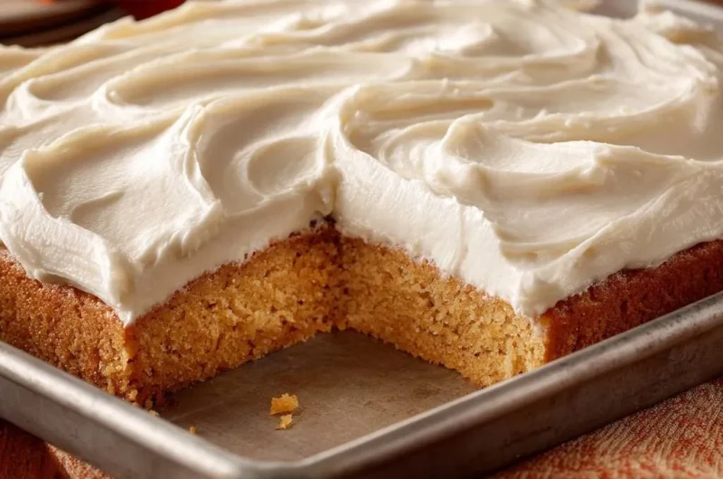 Pumpkin Sheet Cake