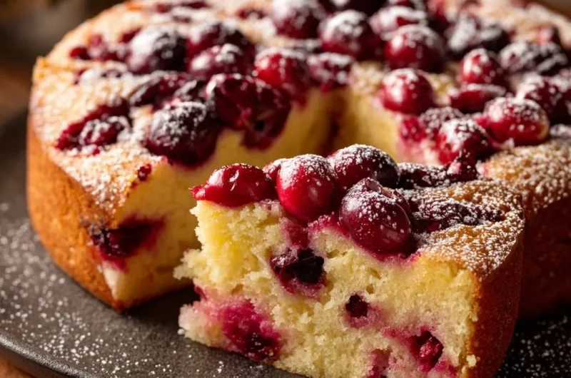Rustic Cranberry Cake