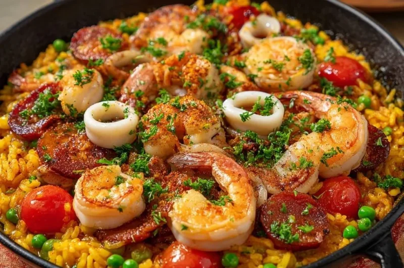 Seafood Paella