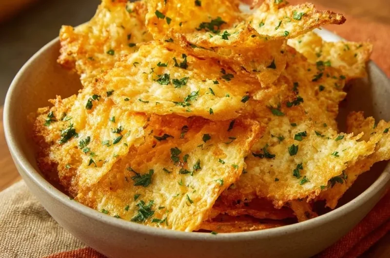Shatteringly Crispy Parmesan Crisps