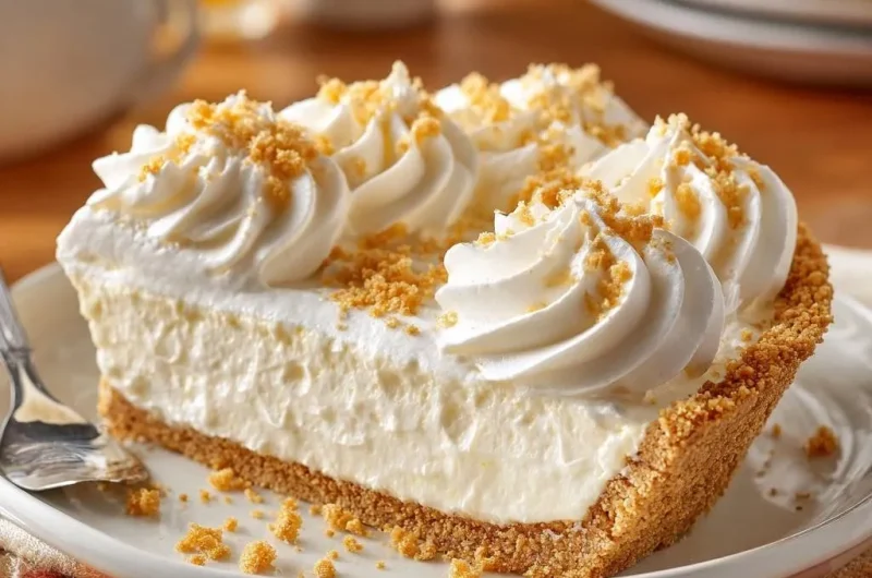 Silky Graham Cracker Cheesecake