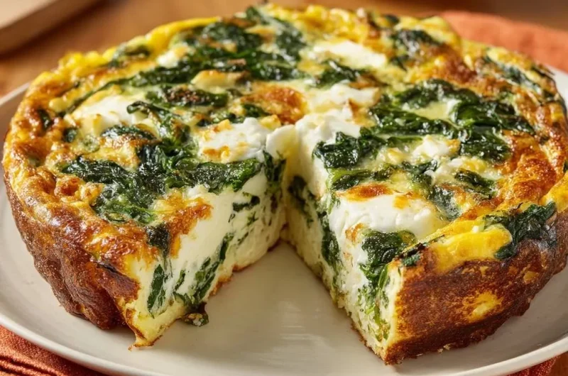 Spinach Feta Frittata