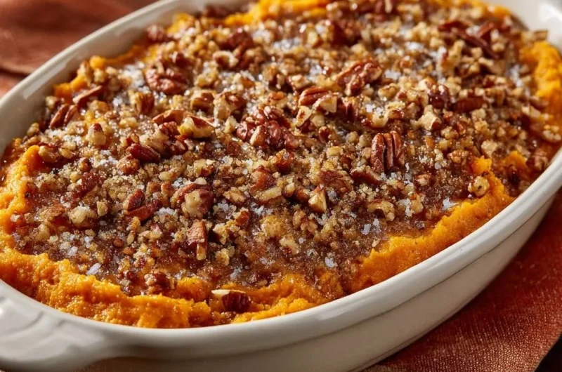 Sweet Potato Pecan Casserole