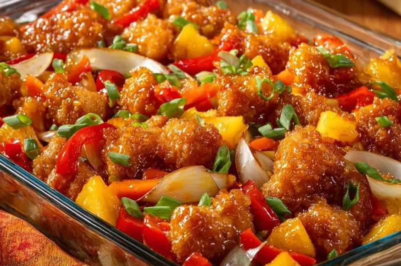Sweet and Sour Pineapple Chicken